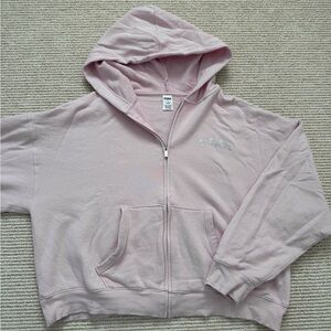 PINK by Victorias Secret Light Pink Zip-Up Hoodie